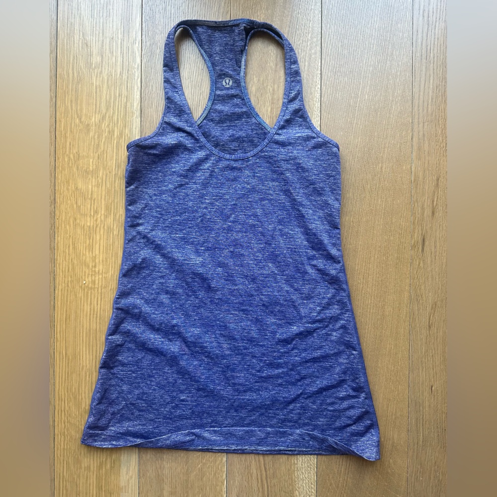 Lululemon Cool Racerback Tank Top - Heathered Violet